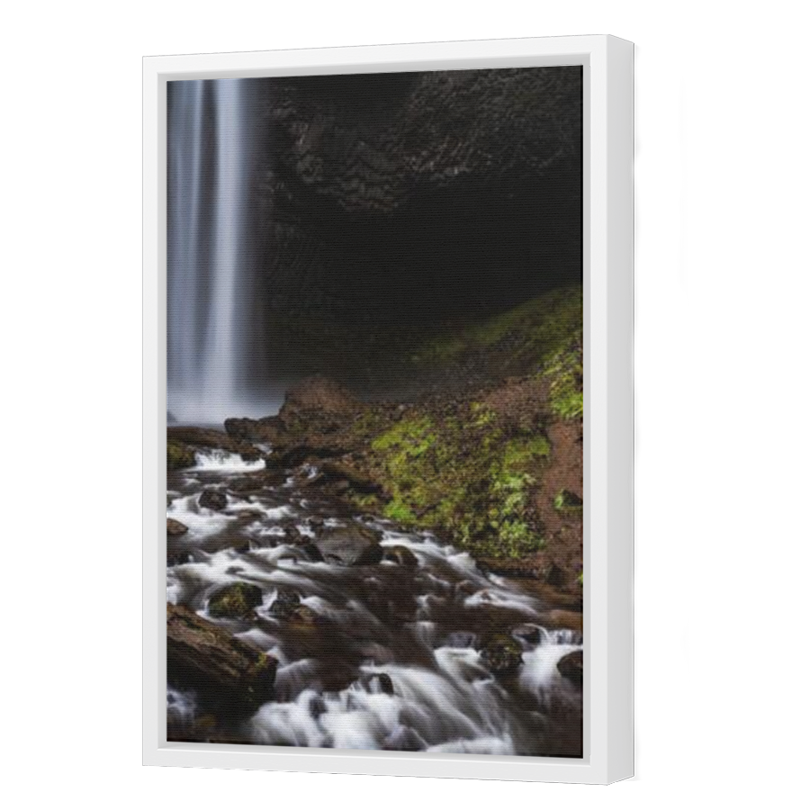 Thumbnail for Canvas - White Floating Frame