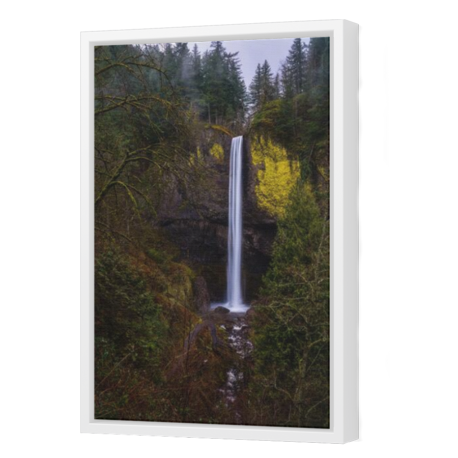 Thumbnail for Canvas - White Floating Frame