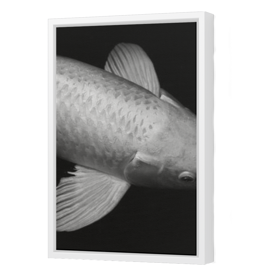 Thumbnail for Canvas - White Floating Frame