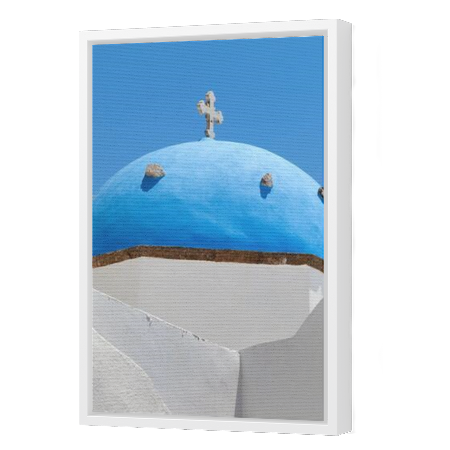 Thumbnail for Canvas - White Floating Frame