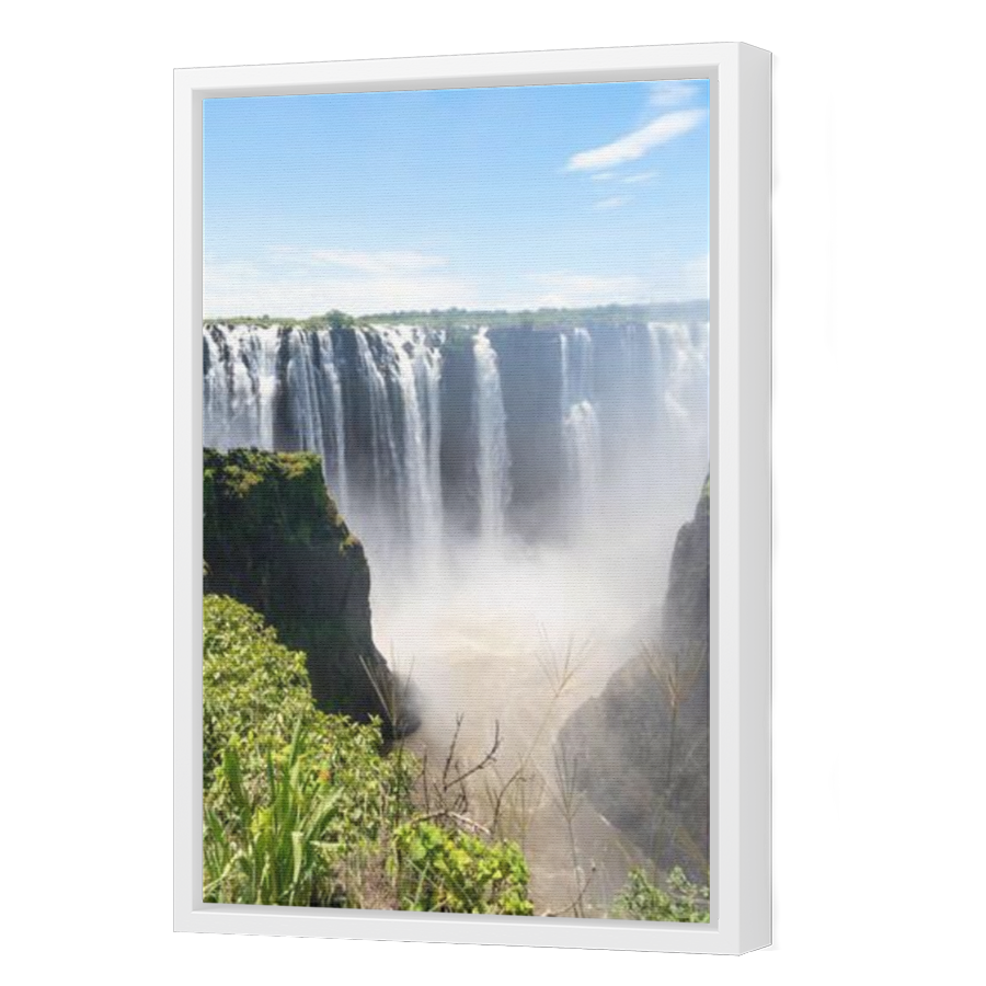Thumbnail for Canvas - White Floating Frame