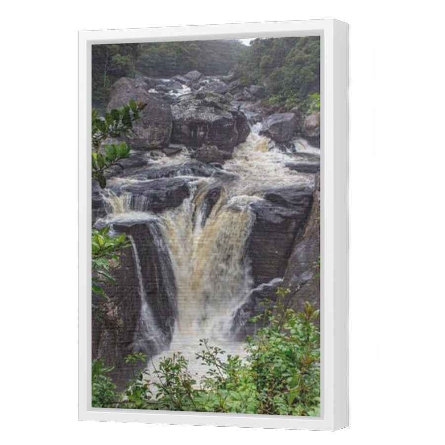 Thumbnail for Canvas - White Floating Frame