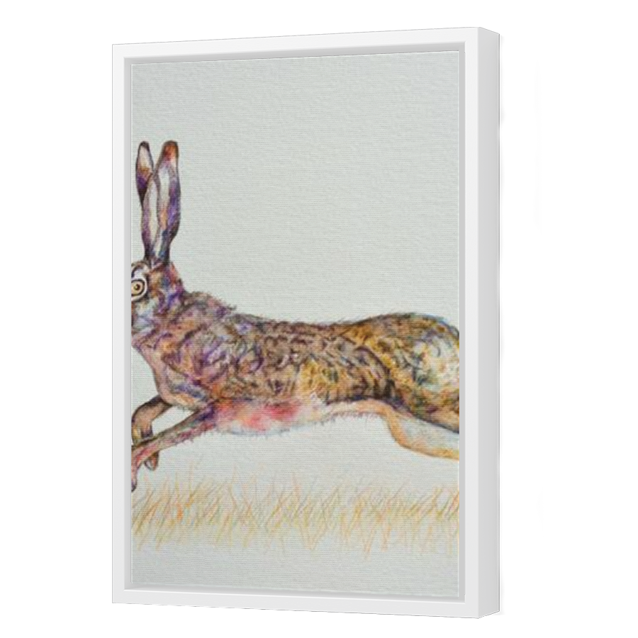 Thumbnail for Canvas - White Floating Frame