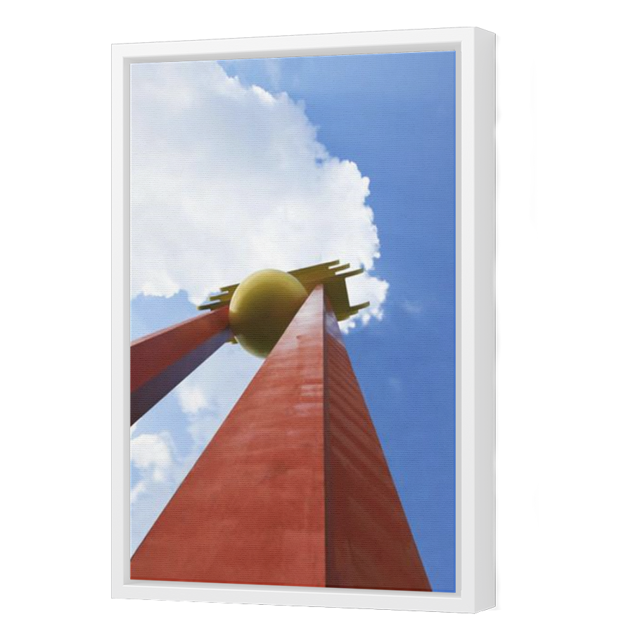Thumbnail for Canvas - White Floating Frame