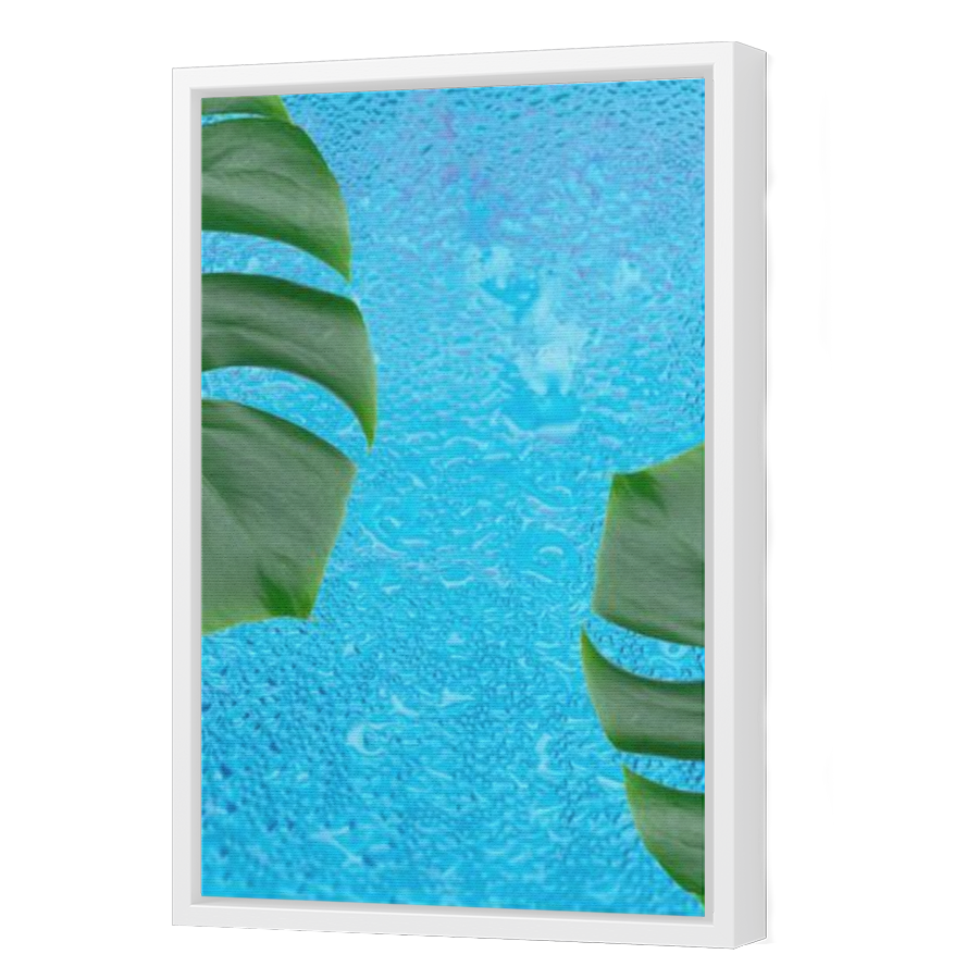 Thumbnail for Canvas - White Floating Frame