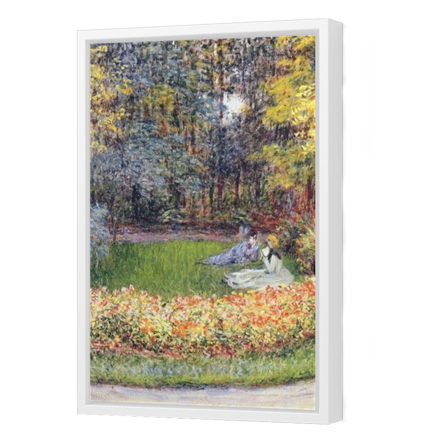 Thumbnail for Canvas - White Floating Frame