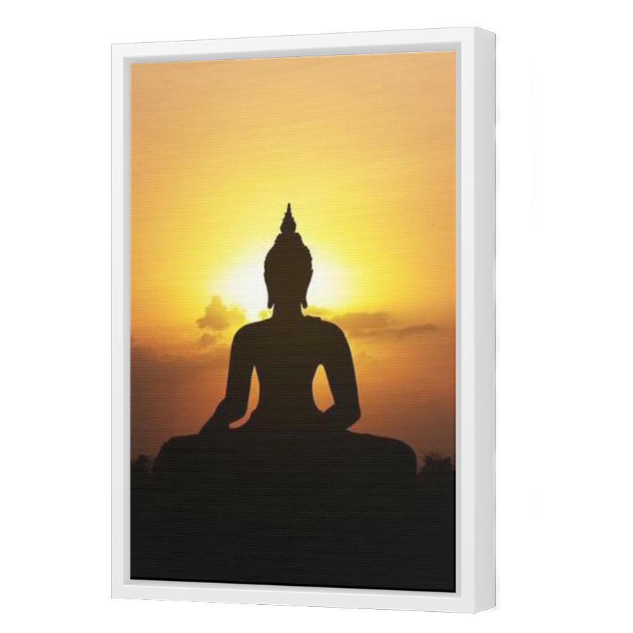 Thumbnail for Canvas - White Floating Frame
