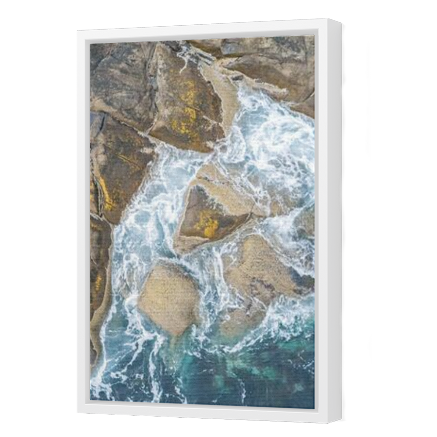 Thumbnail for Canvas - White Floating Frame