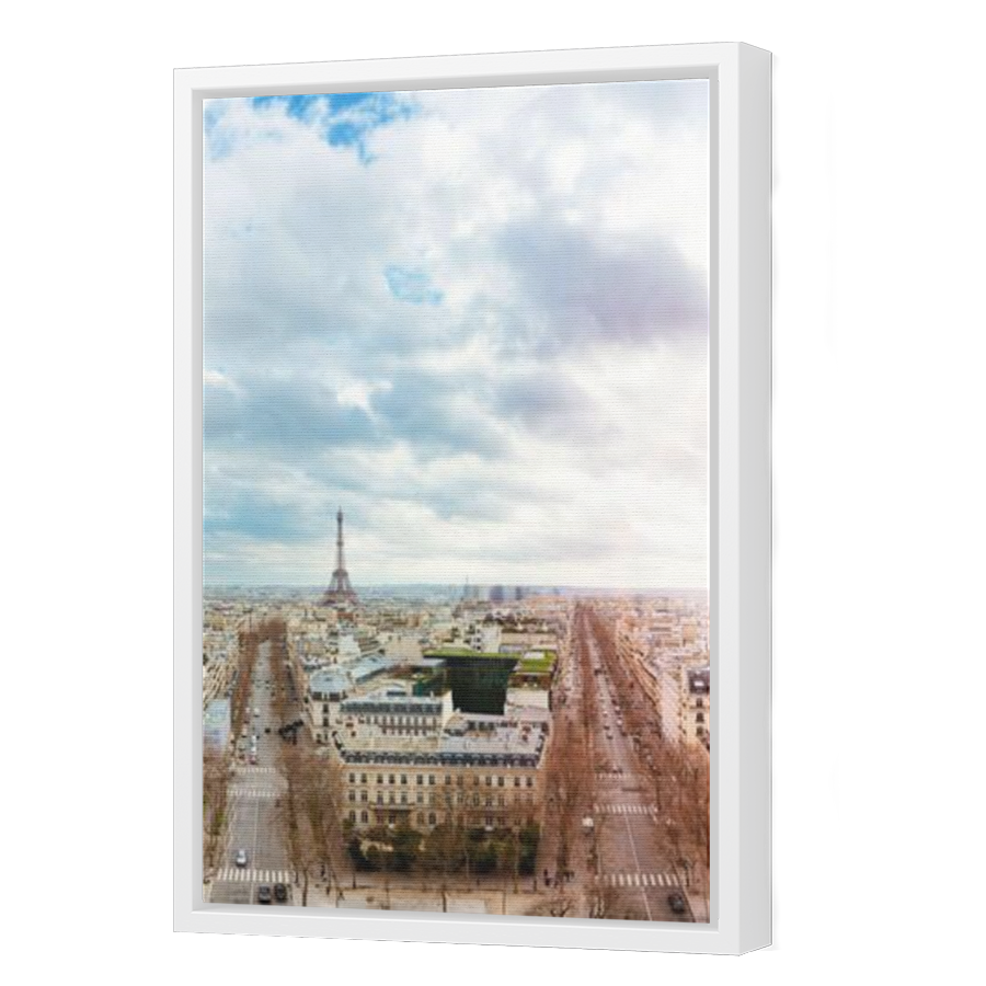Thumbnail for Canvas - White Floating Frame