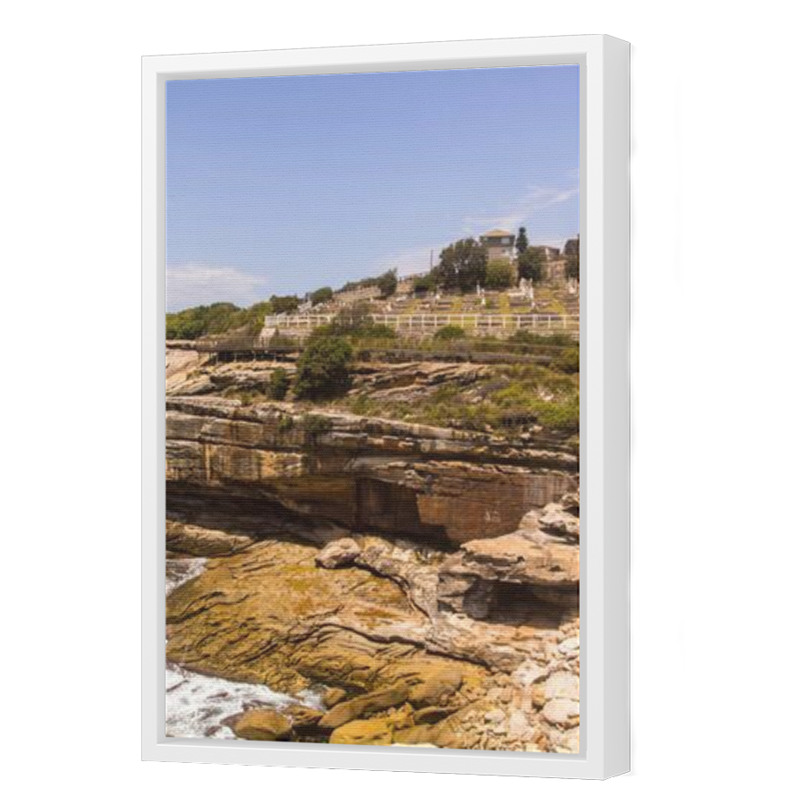 Thumbnail for Canvas - White Floating Frame