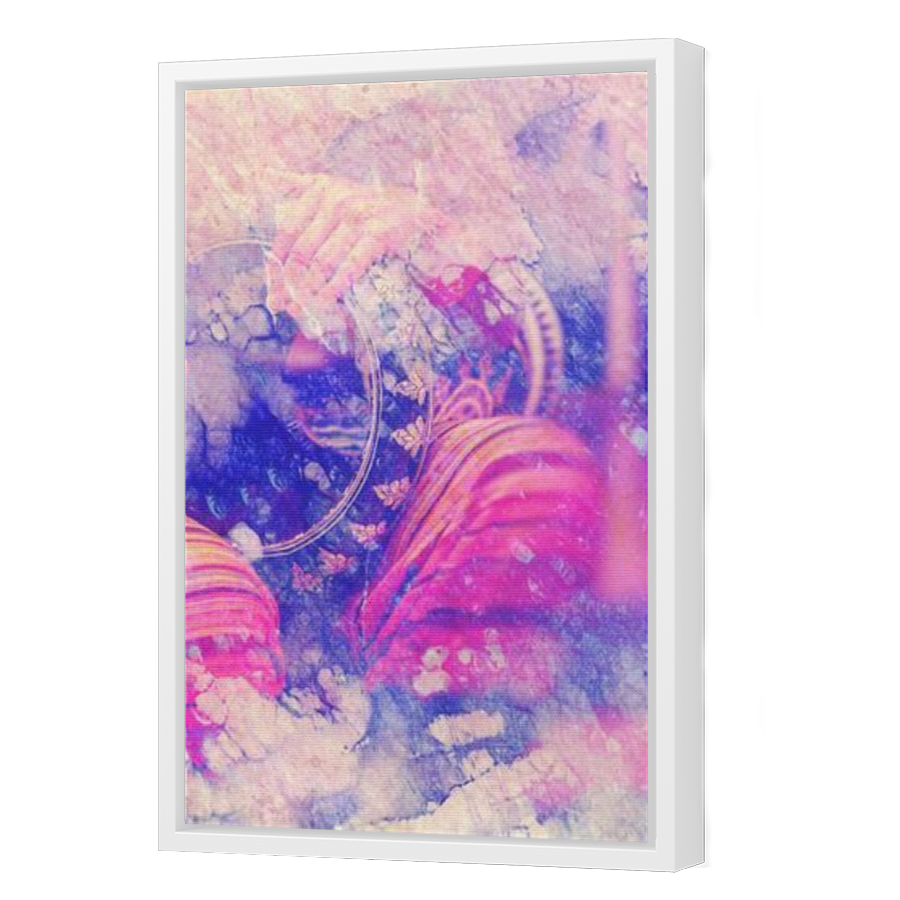 Thumbnail for Canvas - White Floating Frame