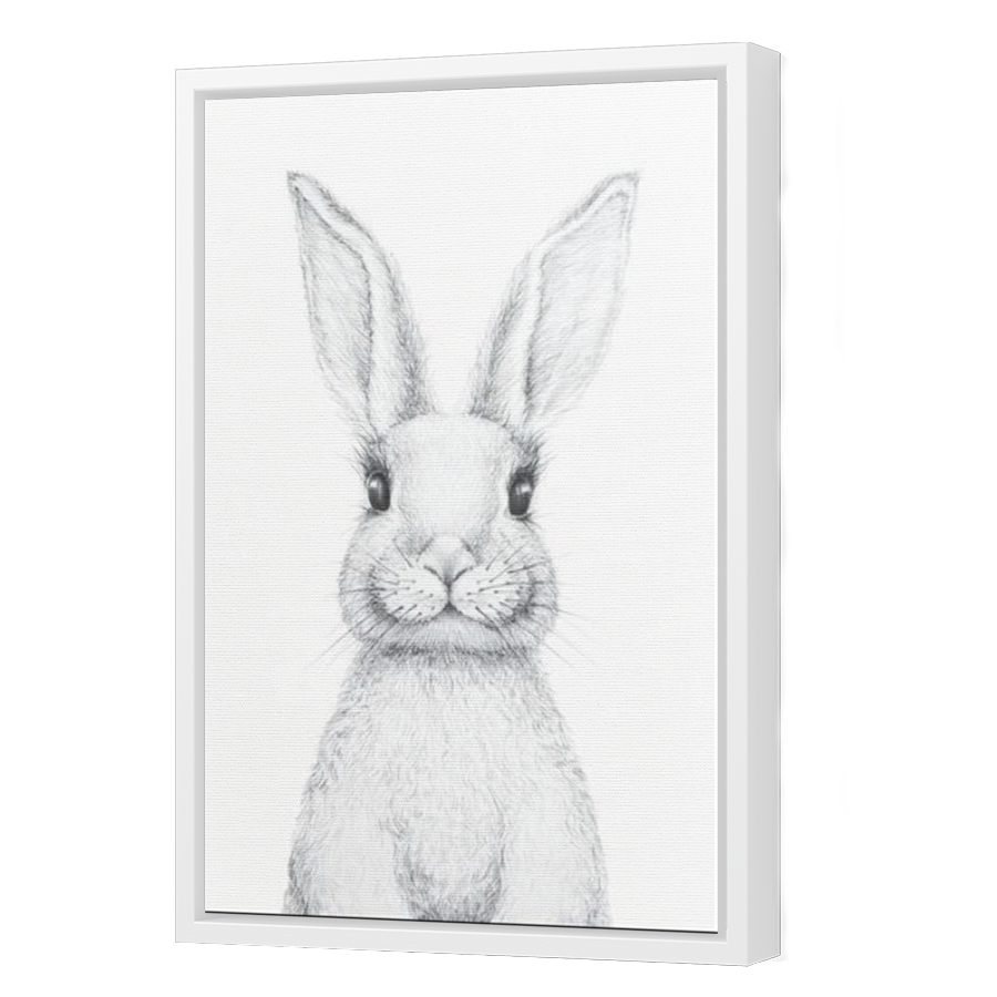 Thumbnail for Canvas - White Floating Frame