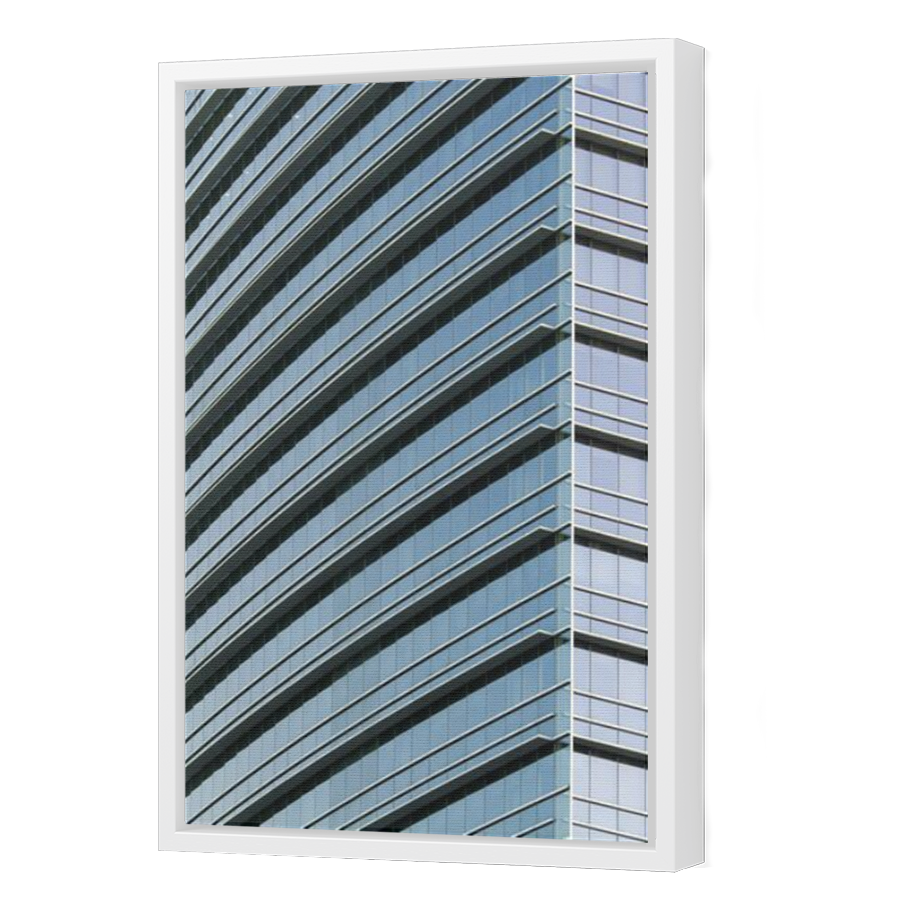 Thumbnail for Canvas - White Floating Frame