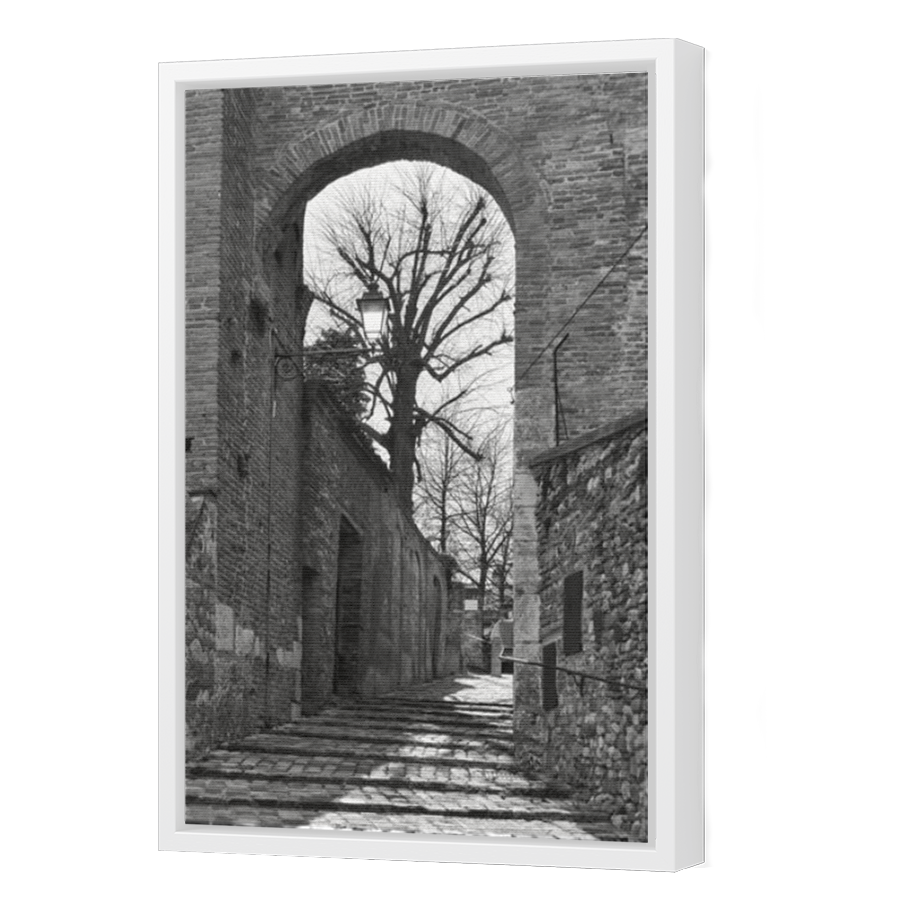 Thumbnail for Canvas - White Floating Frame