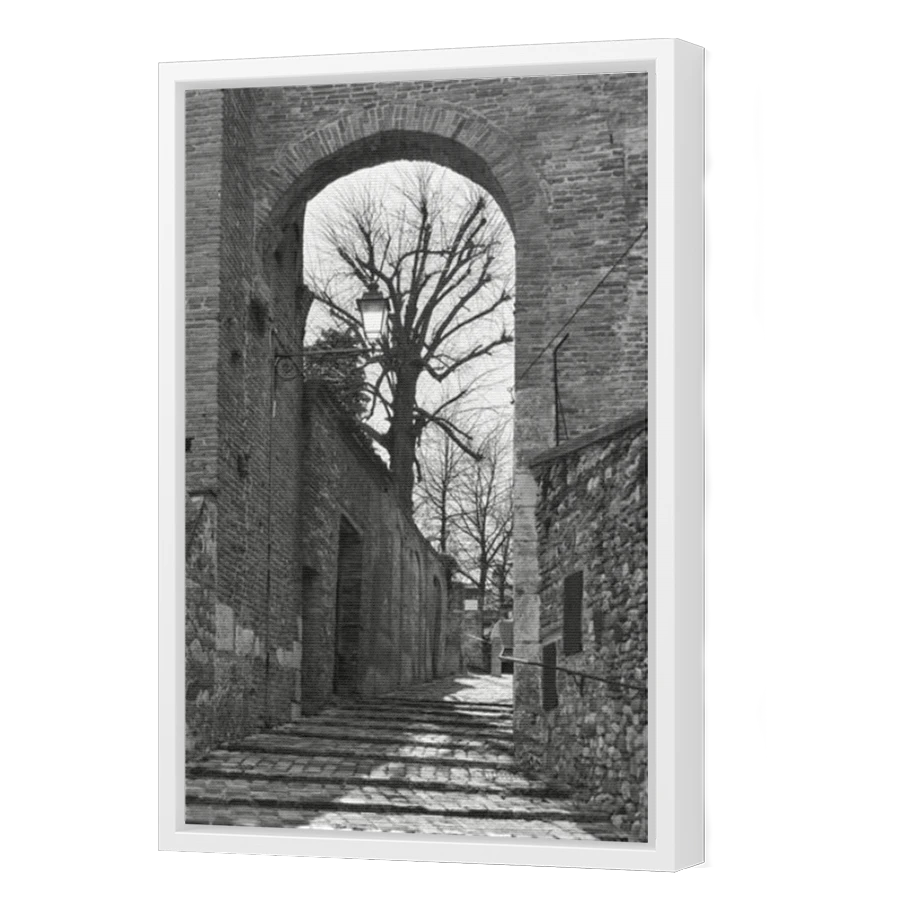 Thumbnail for Canvas - White Floating Frame
