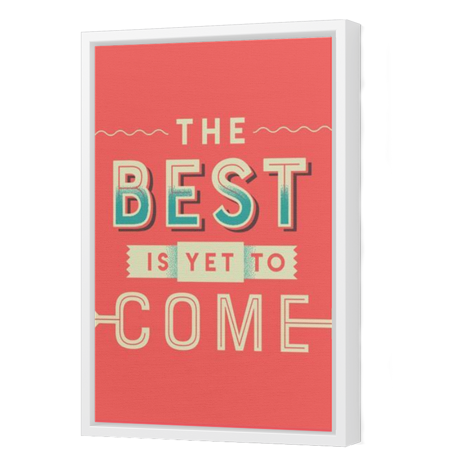 Thumbnail for Canvas - White Floating Frame
