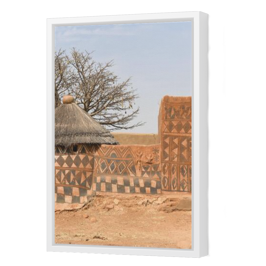 Thumbnail for Canvas - White Floating Frame