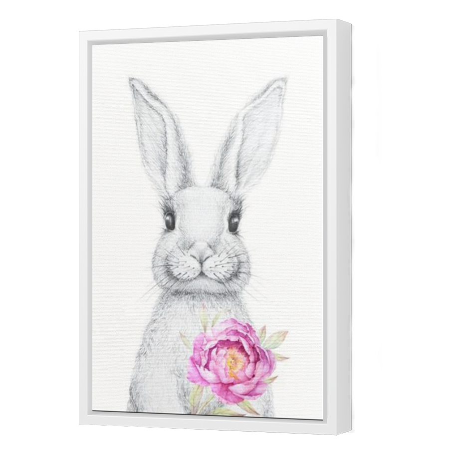 Thumbnail for Canvas - White Floating Frame