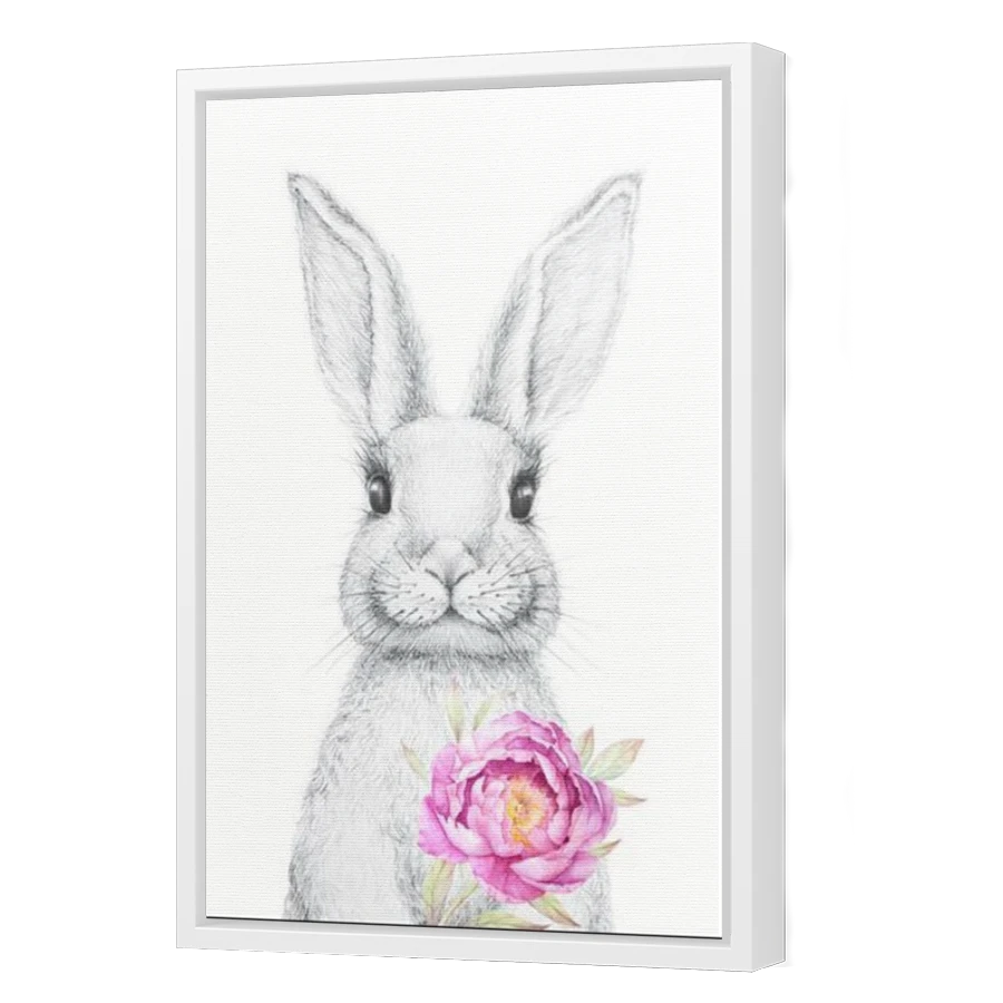 Thumbnail for Canvas - White Floating Frame
