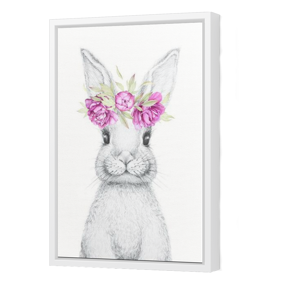 Thumbnail for Canvas - White Floating Frame