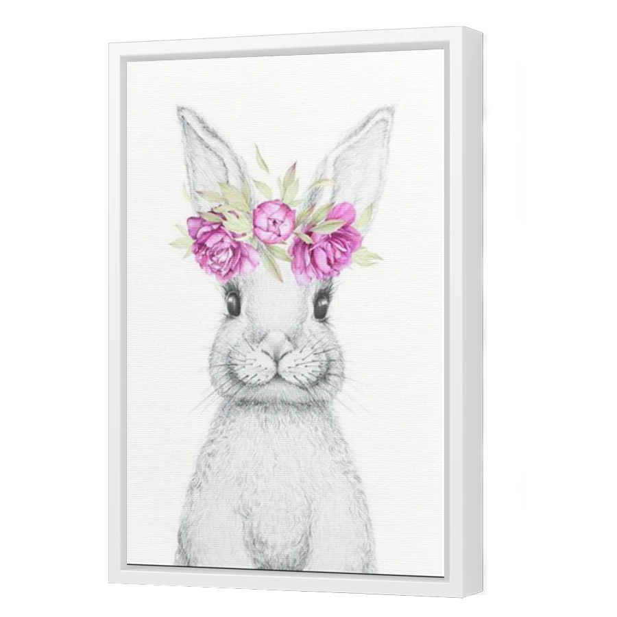Thumbnail for Canvas - White Floating Frame