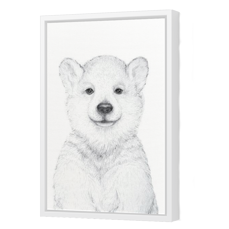 Thumbnail for Canvas - White Floating Frame