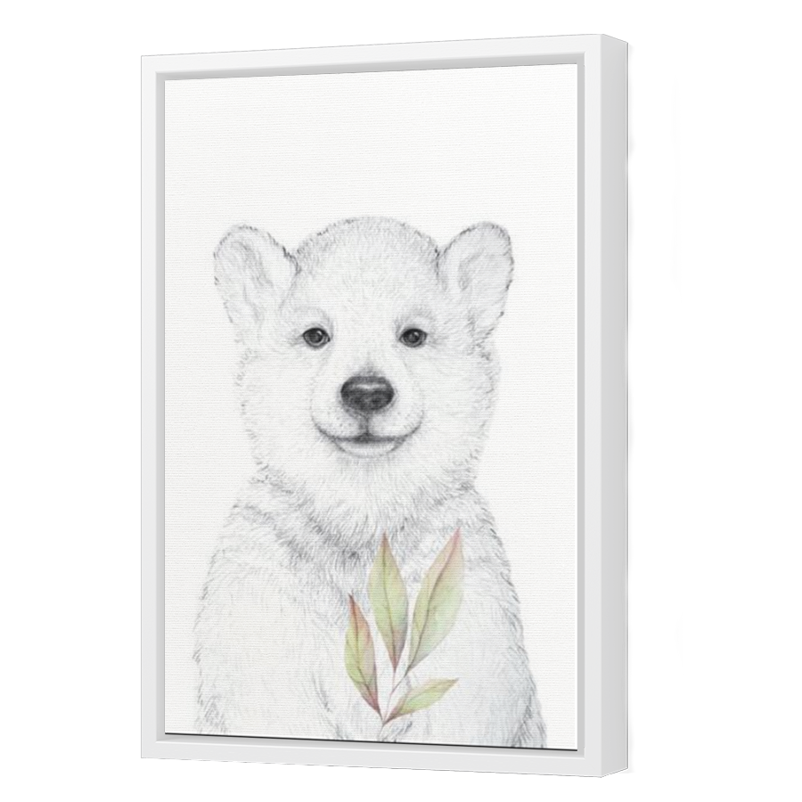Thumbnail for Canvas - White Floating Frame
