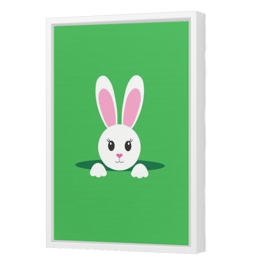 Thumbnail for Canvas - White Floating Frame