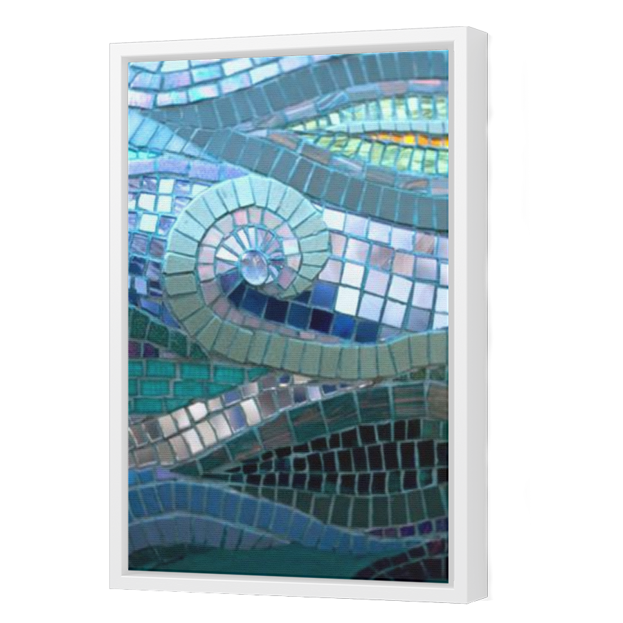 Thumbnail for Canvas - White Floating Frame
