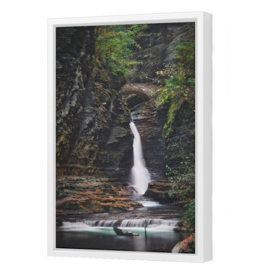 Thumbnail for Canvas - White Floating Frame