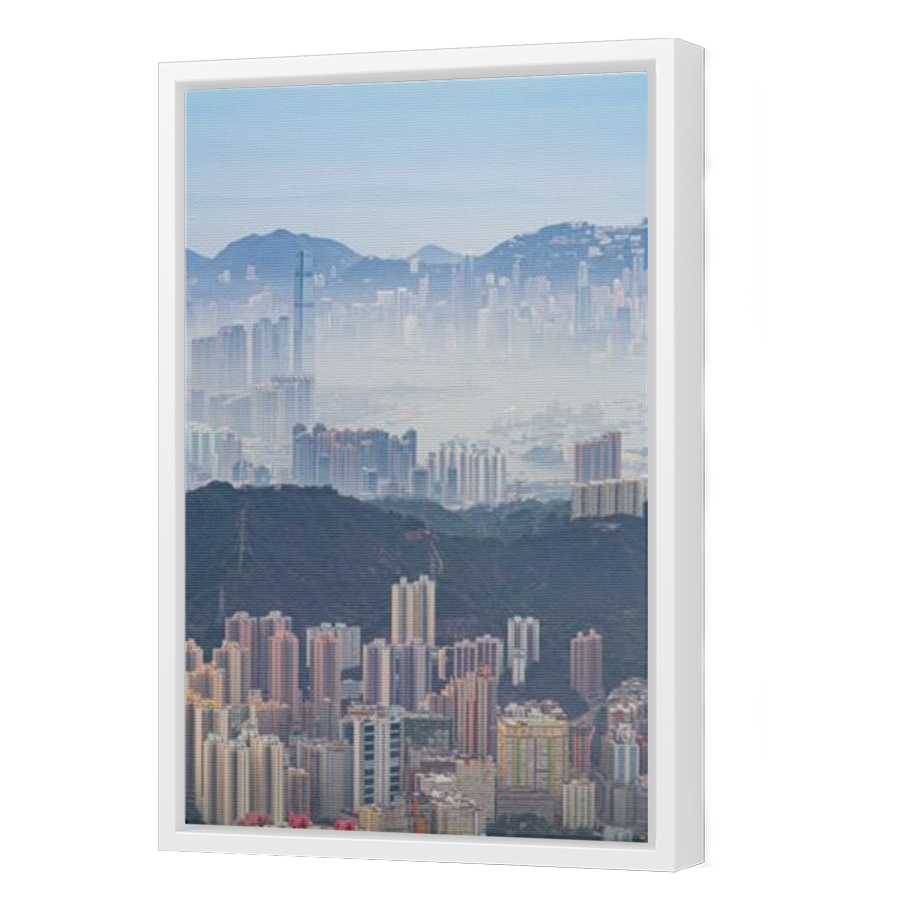 Thumbnail for Canvas - White Floating Frame