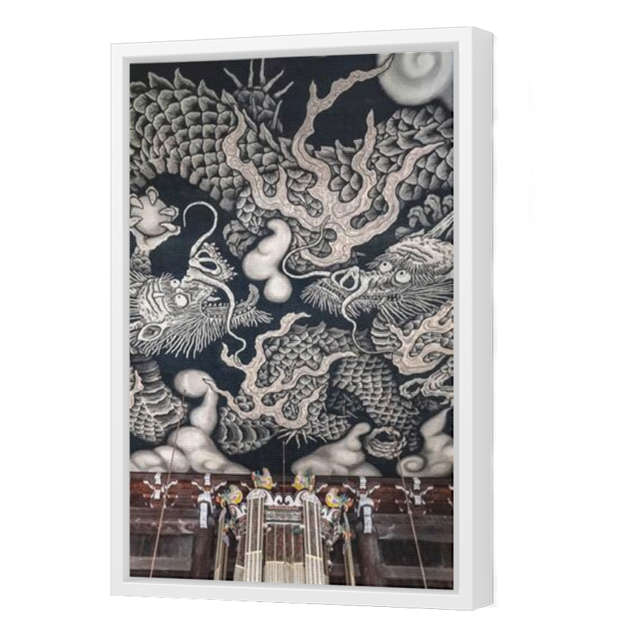 Thumbnail for Canvas - White Floating Frame