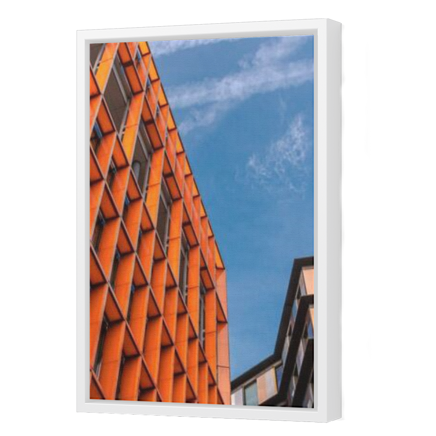 Thumbnail for Canvas - White Floating Frame
