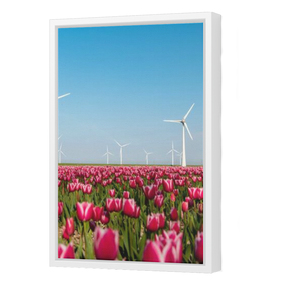 Thumbnail for Canvas - White Floating Frame