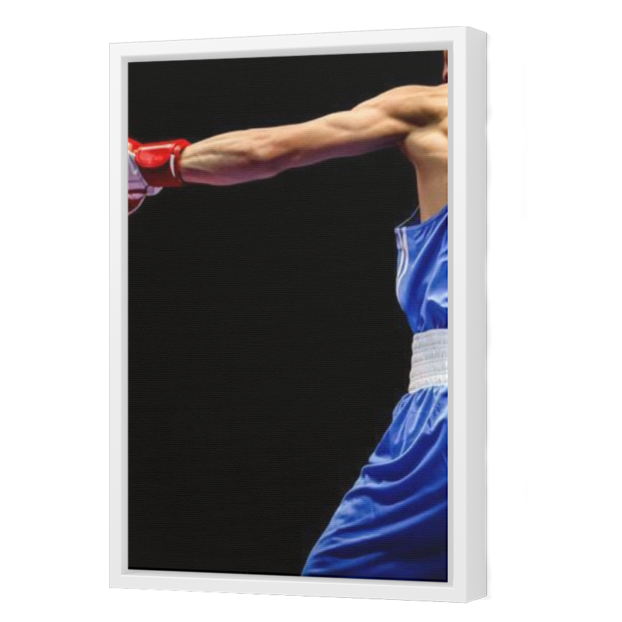 Thumbnail for Canvas - White Floating Frame