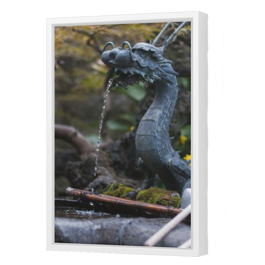 Thumbnail for Canvas - White Floating Frame