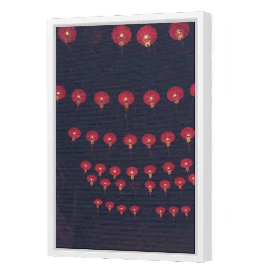 Thumbnail for Canvas - White Floating Frame