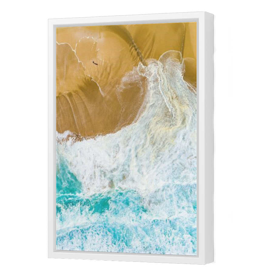 Thumbnail for Canvas - White Floating Frame