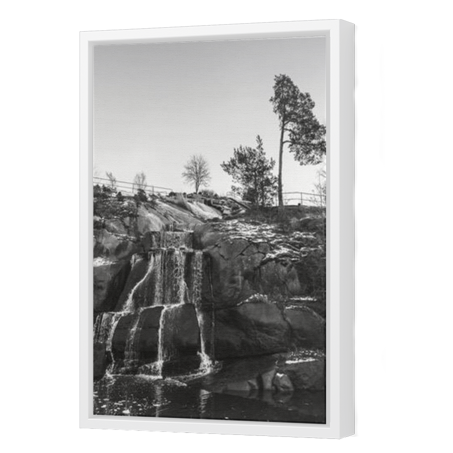 Thumbnail for Canvas - White Floating Frame