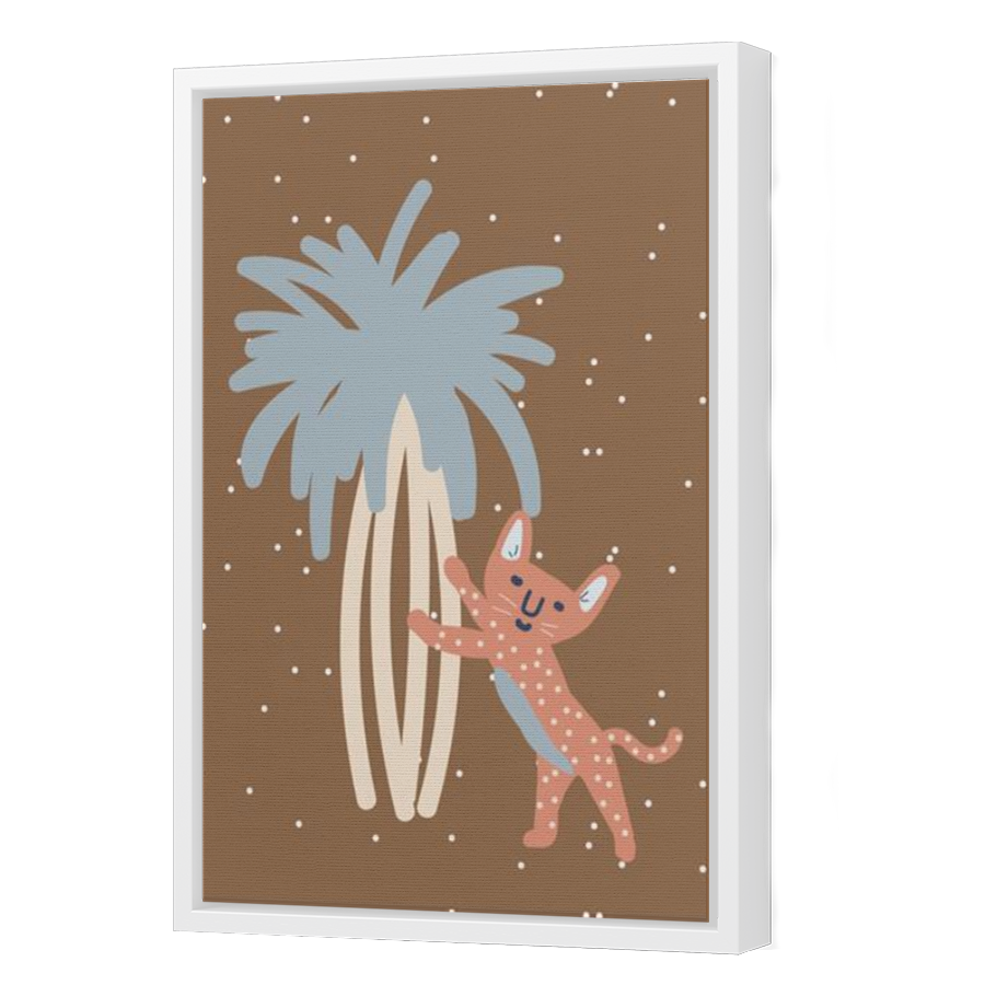 Thumbnail for Canvas - White Floating Frame
