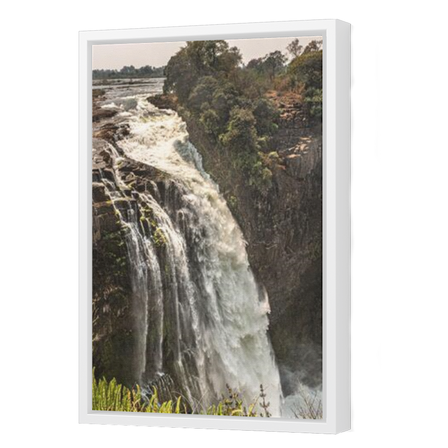 Thumbnail for Canvas - White Floating Frame