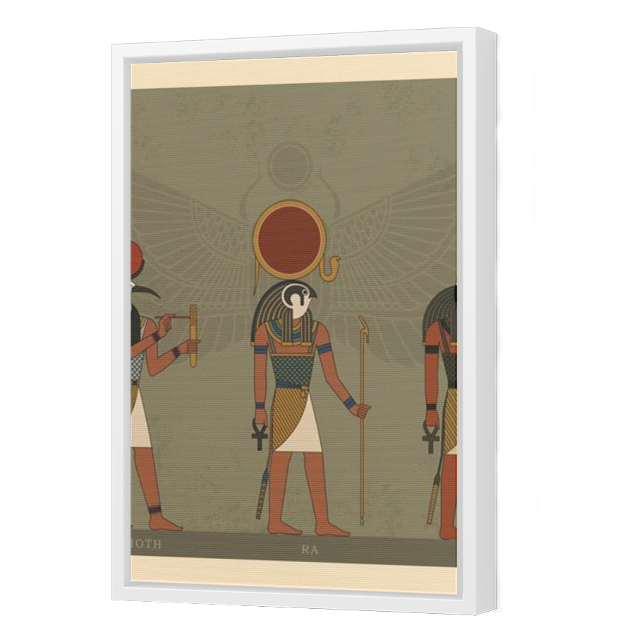 Thumbnail for Canvas - White Floating Frame