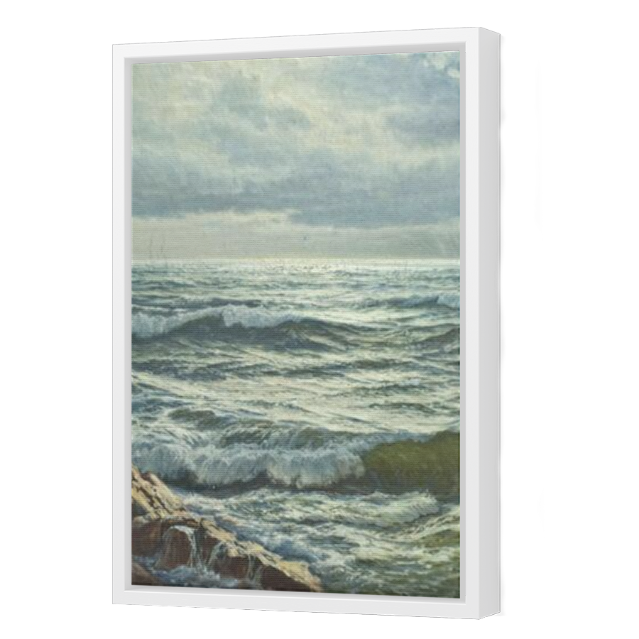 Thumbnail for Canvas - White Floating Frame