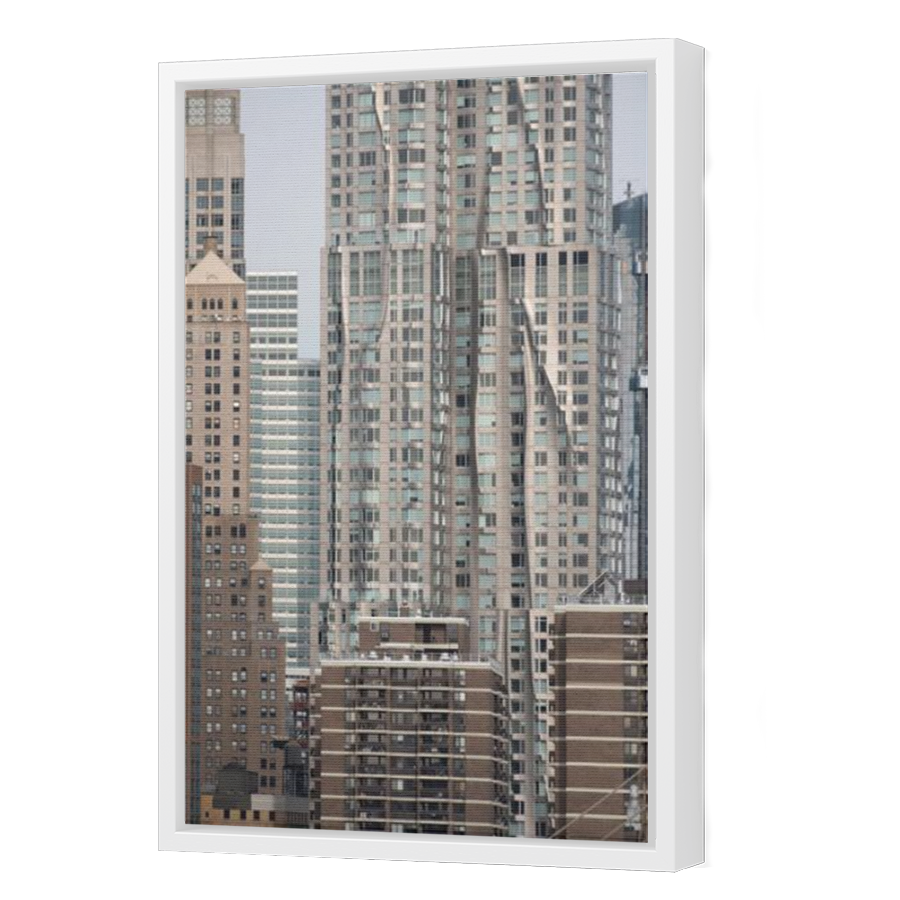 Thumbnail for Canvas - White Floating Frame