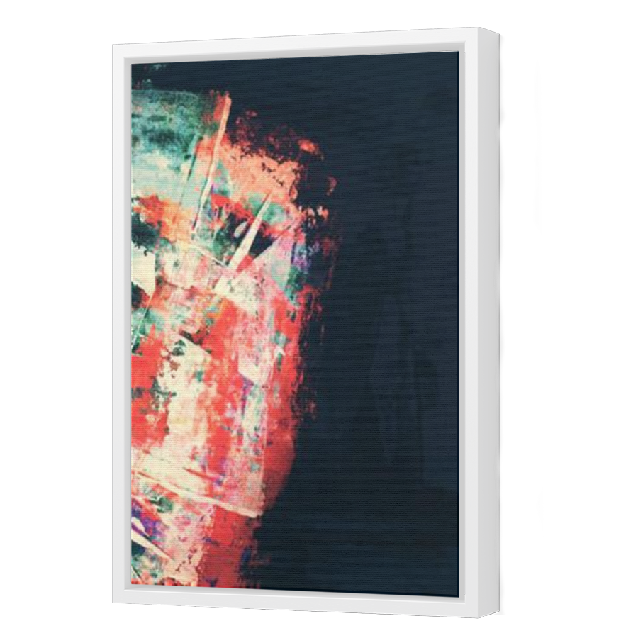 Thumbnail for Canvas - White Floating Frame