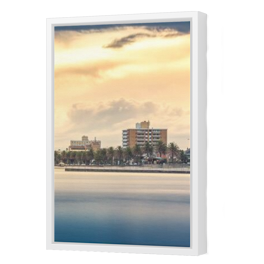 Thumbnail for Canvas - White Floating Frame