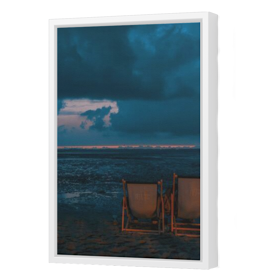 Thumbnail for Canvas - White Floating Frame