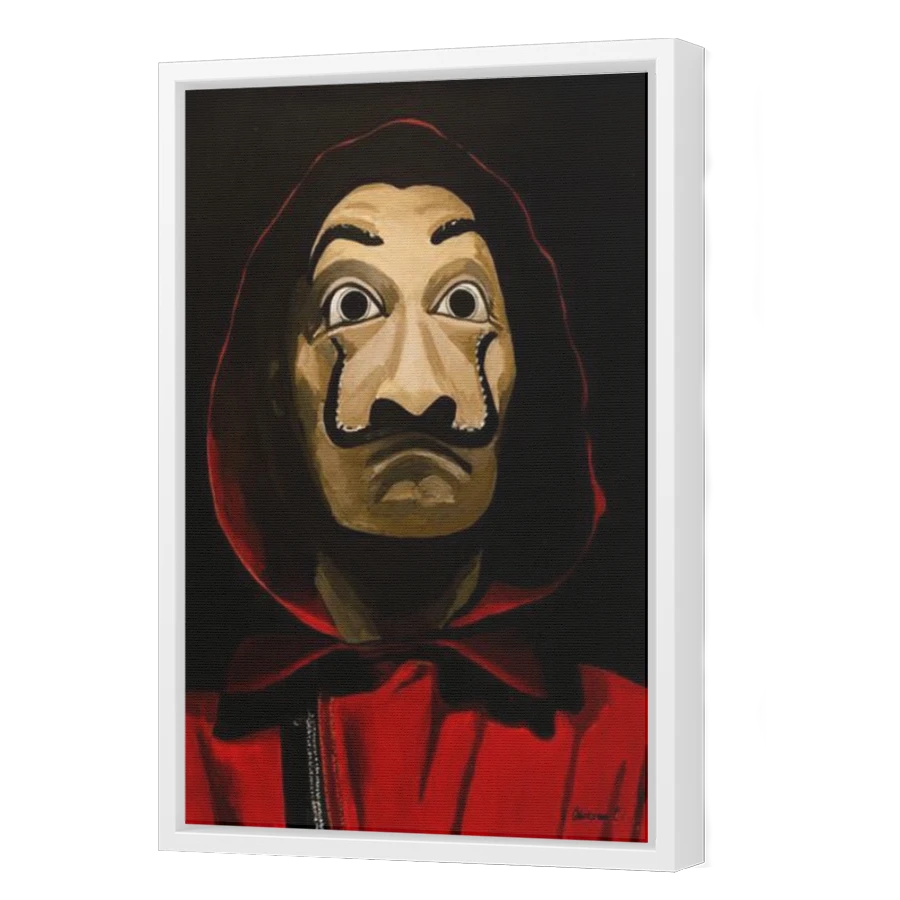 Thumbnail for Canvas - White Floating Frame