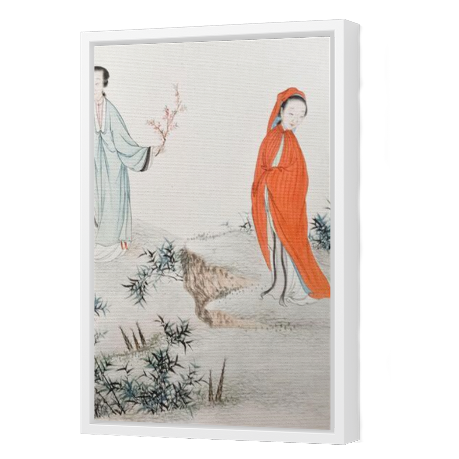 Thumbnail for Canvas - White Floating Frame