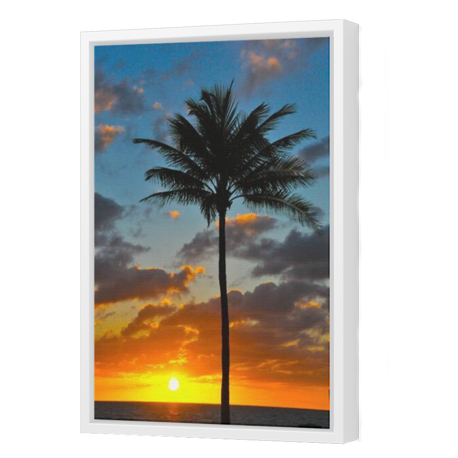 Thumbnail for Canvas - White Floating Frame